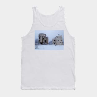 Abandoned Sarajevo Observatory in Winter Tank Top